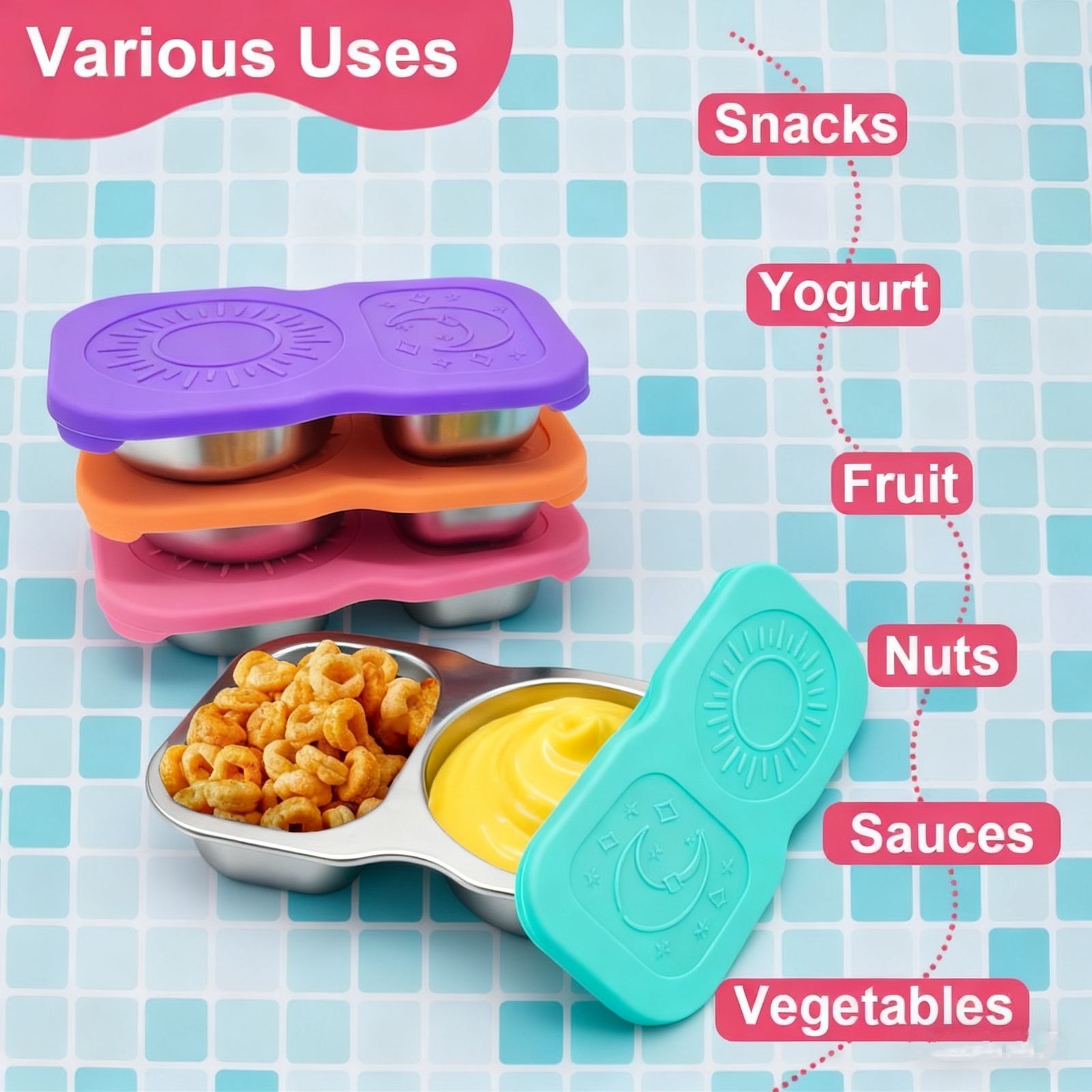 Sauce Dipping Cup - 1 قطعة غمس طبق توابل وصلصة