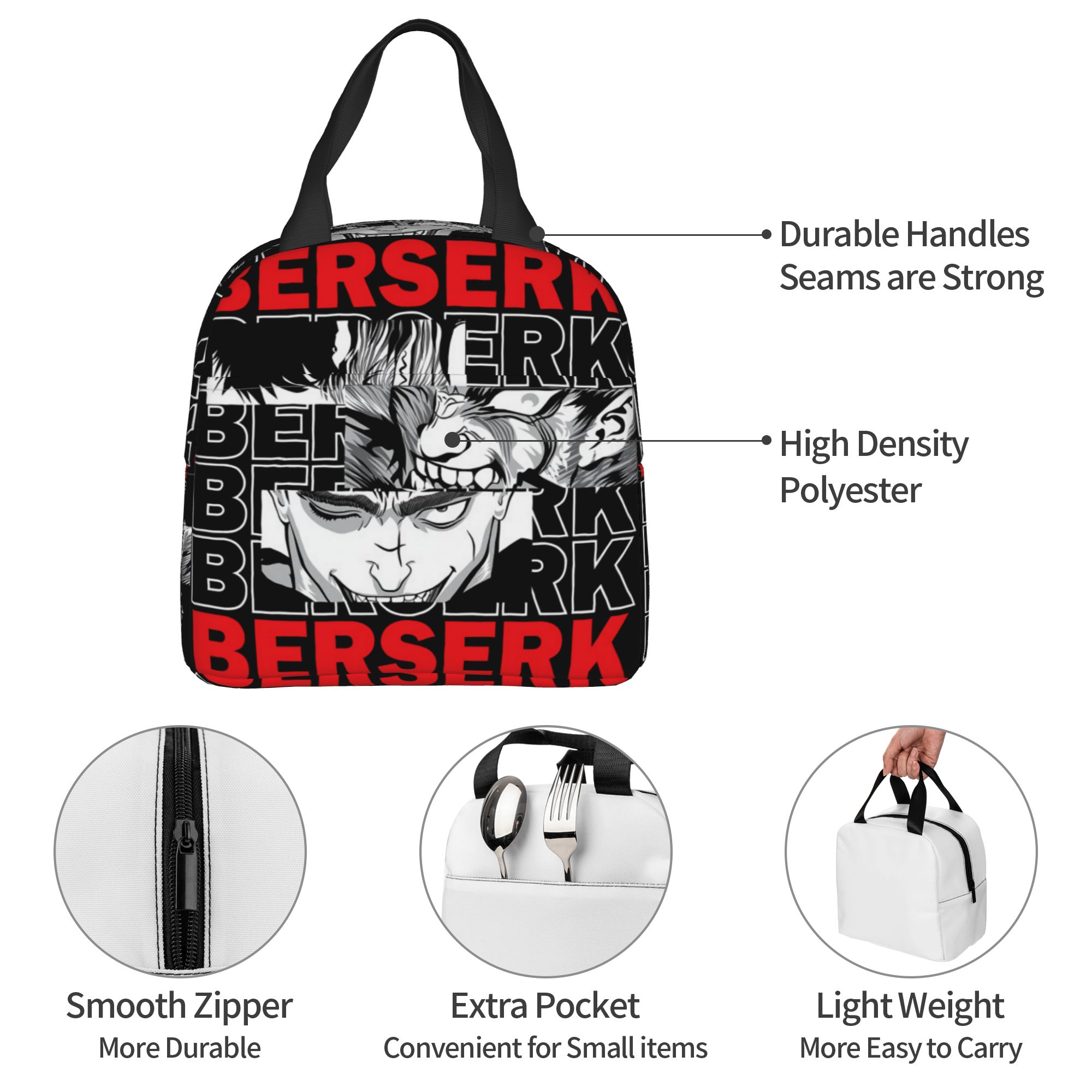 Meal Prep Bag - حقيبة غداء معزولة حراريًا من B-Berserks