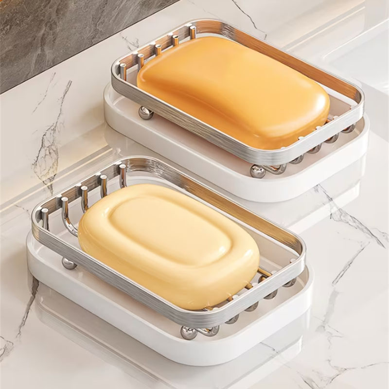 Meal Prep Organizer - حامل صابون من الفولاذ المقاوم للصدأ