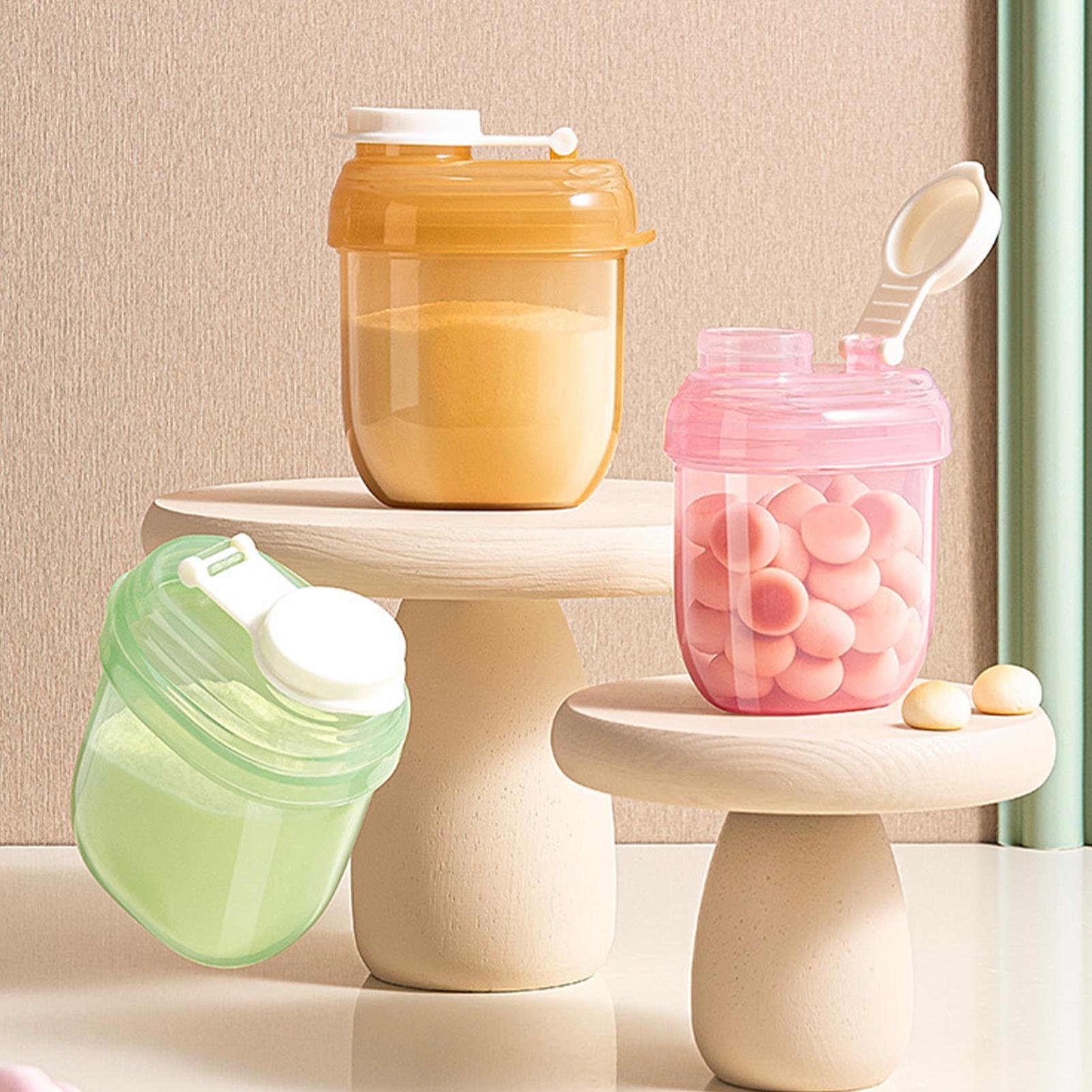 Meal Prep Organizer - موزع حليب الأطفال المحمول، حاوية مسحوق