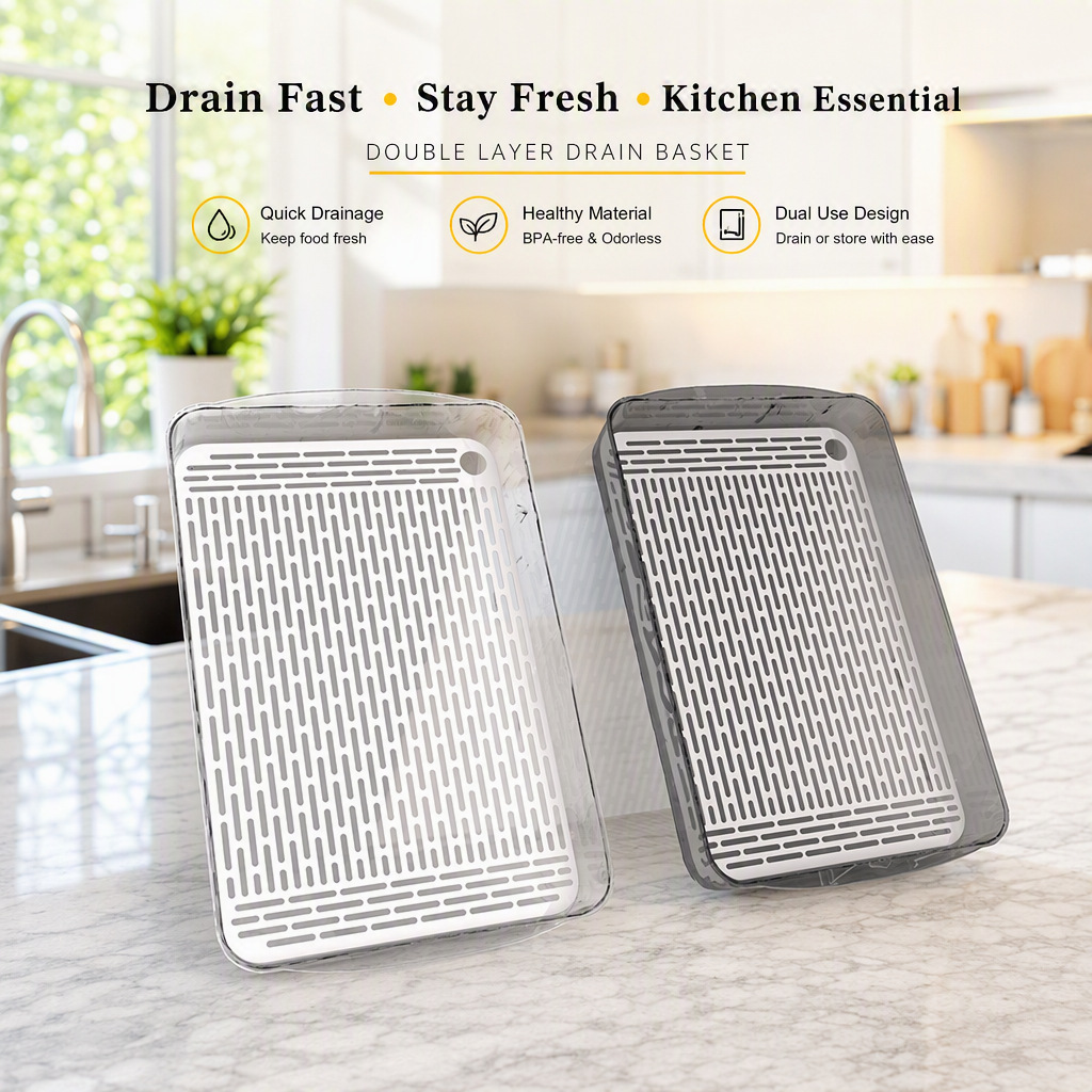 صينية تجفيف أطباق بلاستيكية مس - مراجعة Meal Prep Organizer وسعره