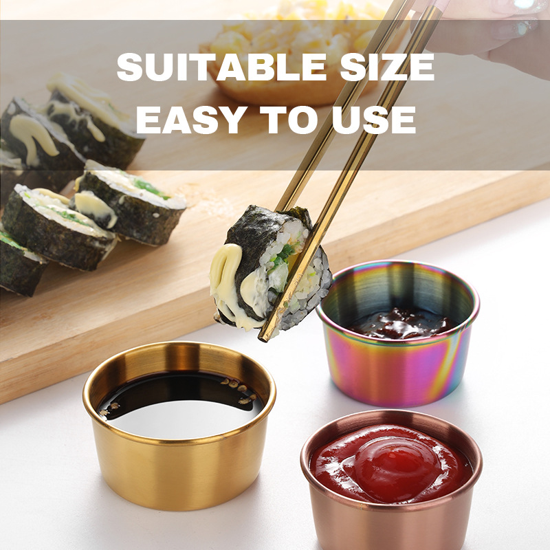 304 كوب غمس من الفولاذ المقاوم - مراجعة Sauce Dipping Cup وسعره
