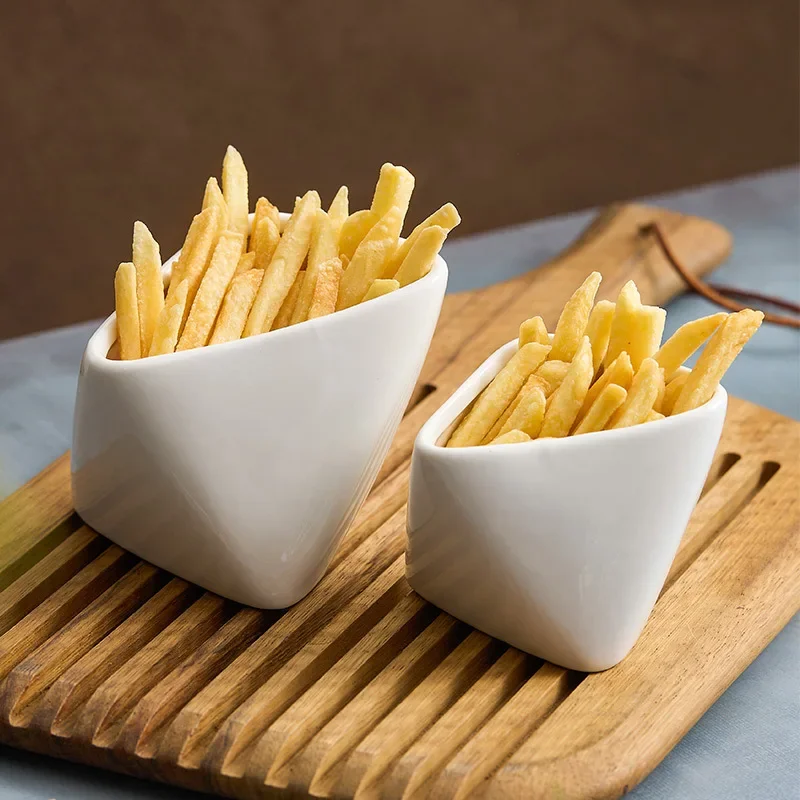 كوب بطاطس مقلية مطوية ثلاثية ا - مراجعة Sauce Dipping Cup وسعره
