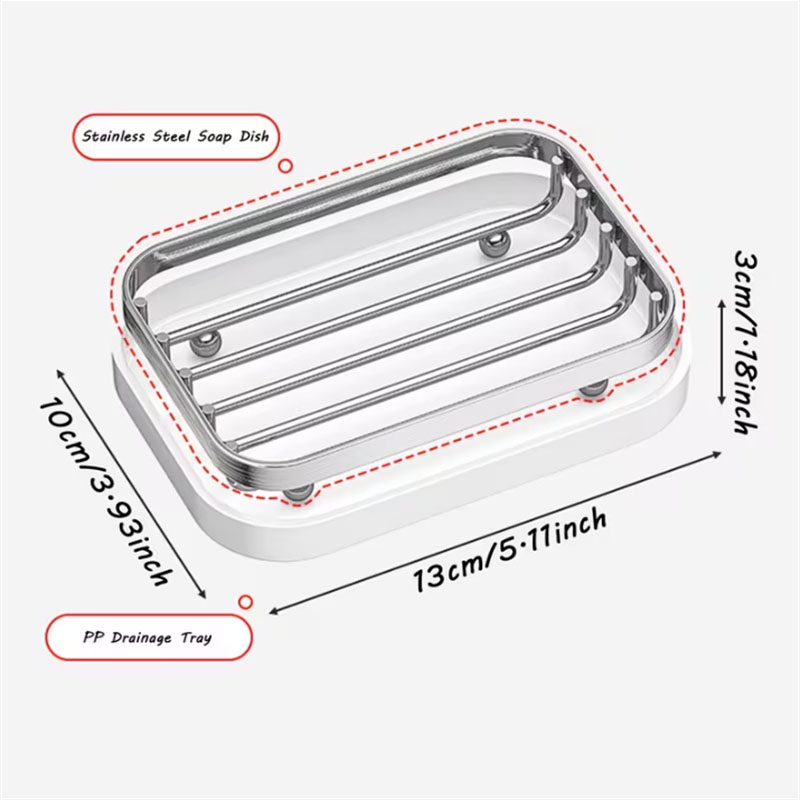 حامل صابون من الفولاذ المقاوم  - مراجعة Meal Prep Organizer وسعره