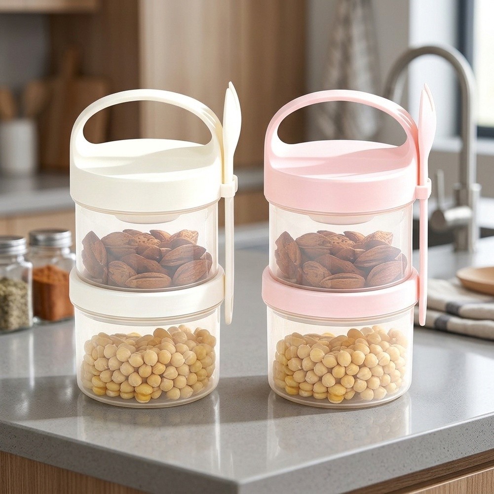 أوعية تخزين قابلة لإعادة الاست - مراجعة Meal Prep Yogurt Parfait وسعره